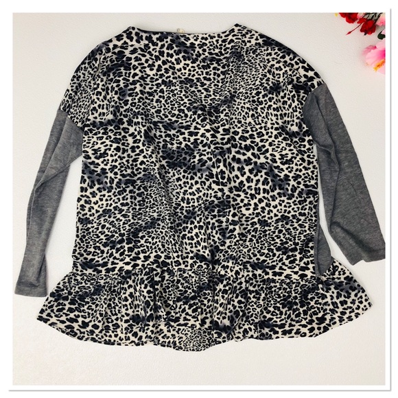 Entro - Leopard Print Plus Top